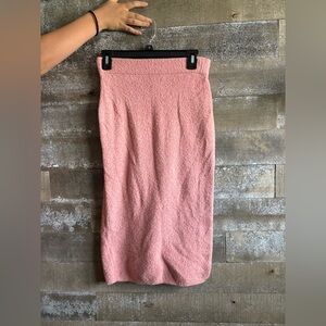 Express Pink Pencil Skirt with Sleek Design